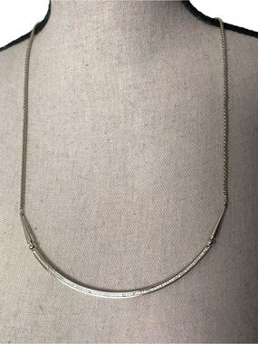 Kendra Scott Scottie Yellow Gold Clear CZ Rhinestone Adjustable Choker Necklace